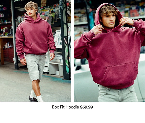 Box Fit Hoodie $69.99