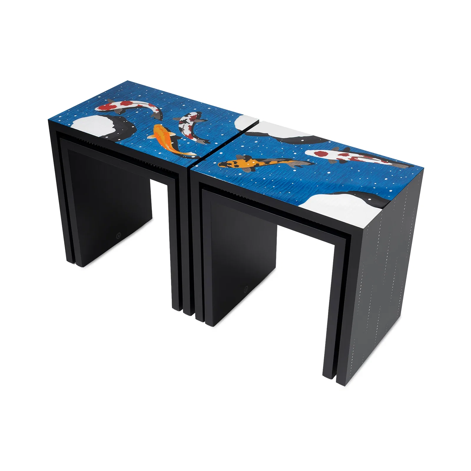 Image of Koi Pond & Rain Nesting Tables
