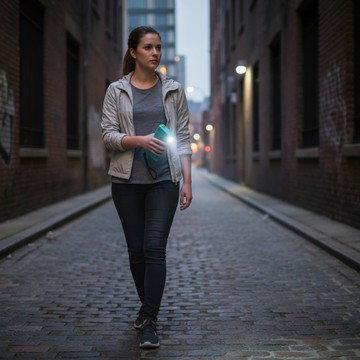 Stun Gun with Flashlight – 160 Lumen and Disable Pin | Disabler