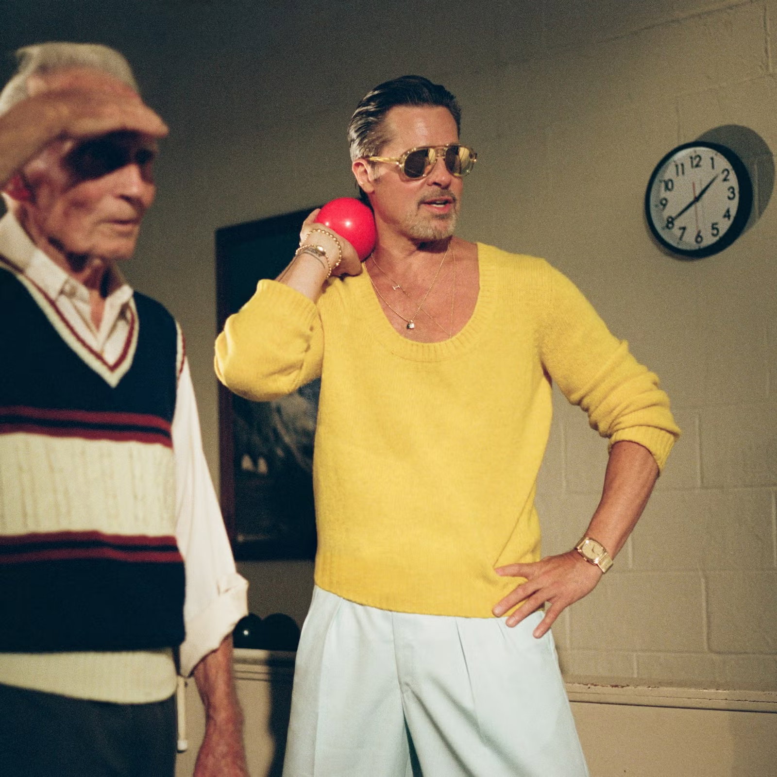 A Monday with Brad Pitt