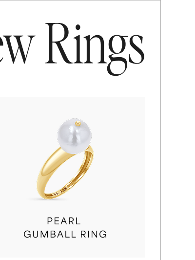 Pearl Gumball Ring