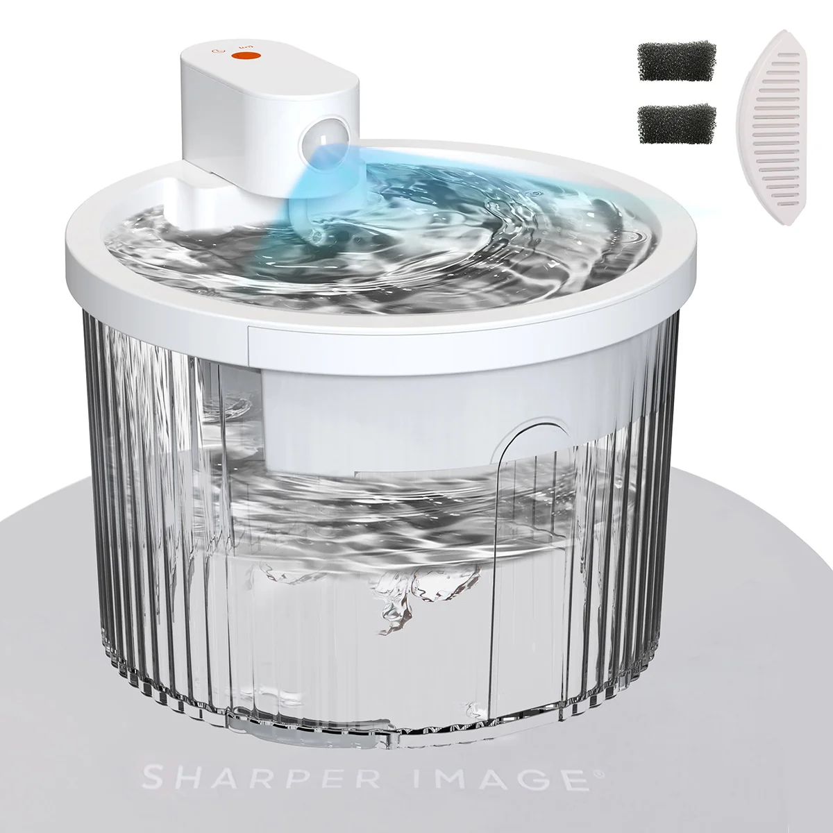 Image of Wireless Smart Pet Water Fountain by Sharper Image