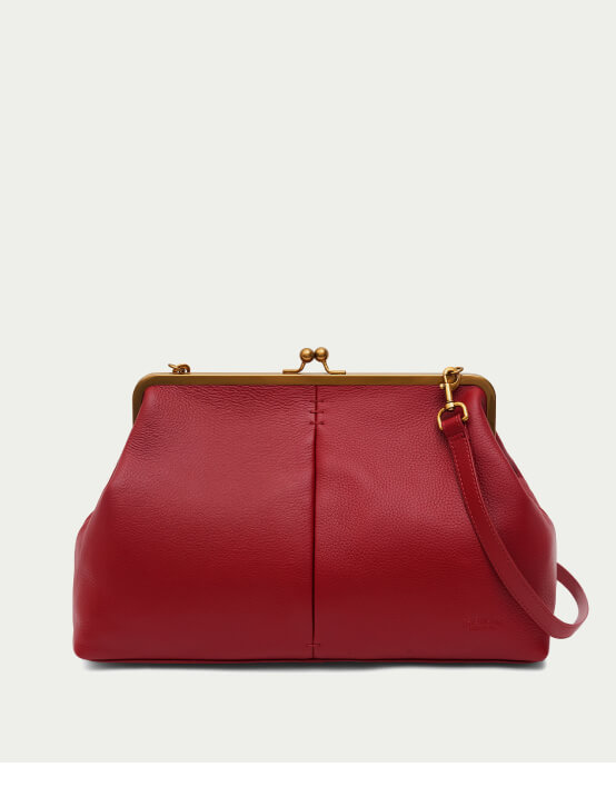 Grace Oversized Clutch w/ Strap