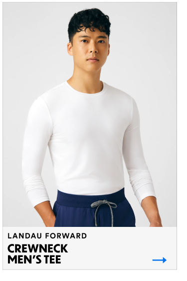 Landau Forward | Crewneck Men's Tee | Shop Now