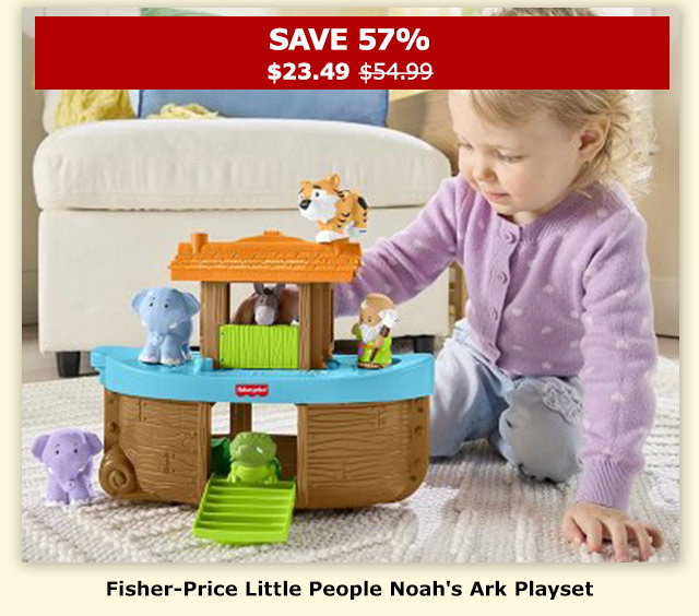 Fisher-Price Little People Noah's Ark Playset