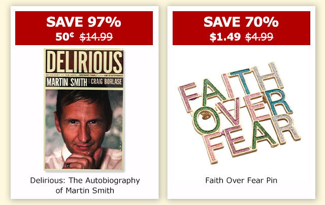 Delirious | Faith Over Fear Pin