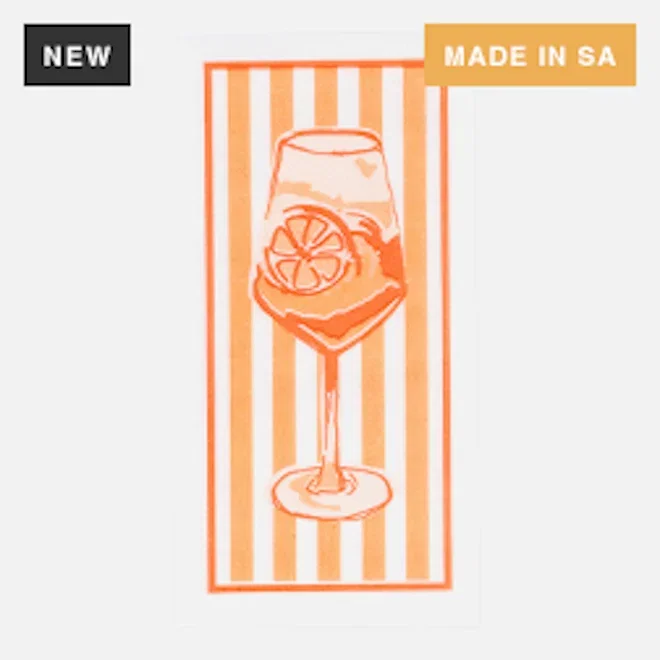 Tavola Aperol Spritz Slim Biodegradable Paper Napkins, Pack of 24