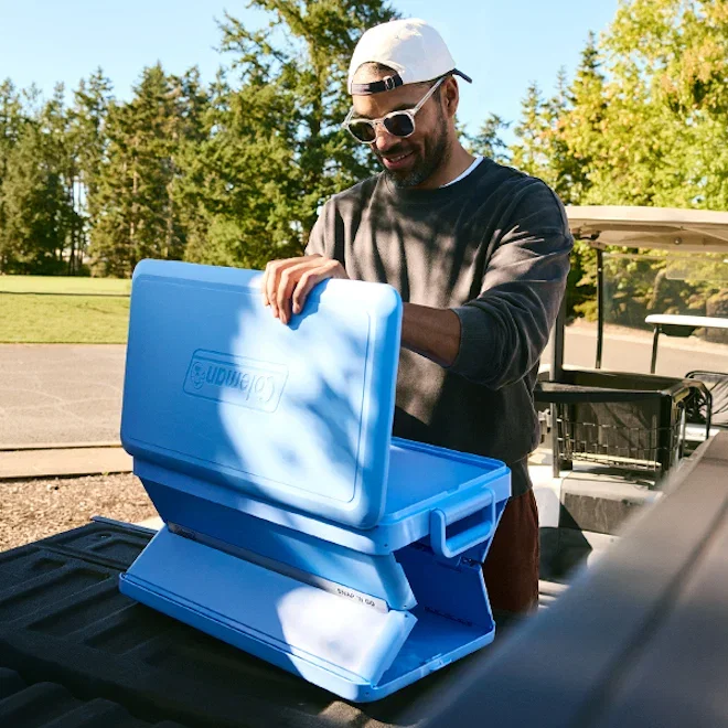Coleman Snap and Go Collapsible Hard Cooler Box, 52L