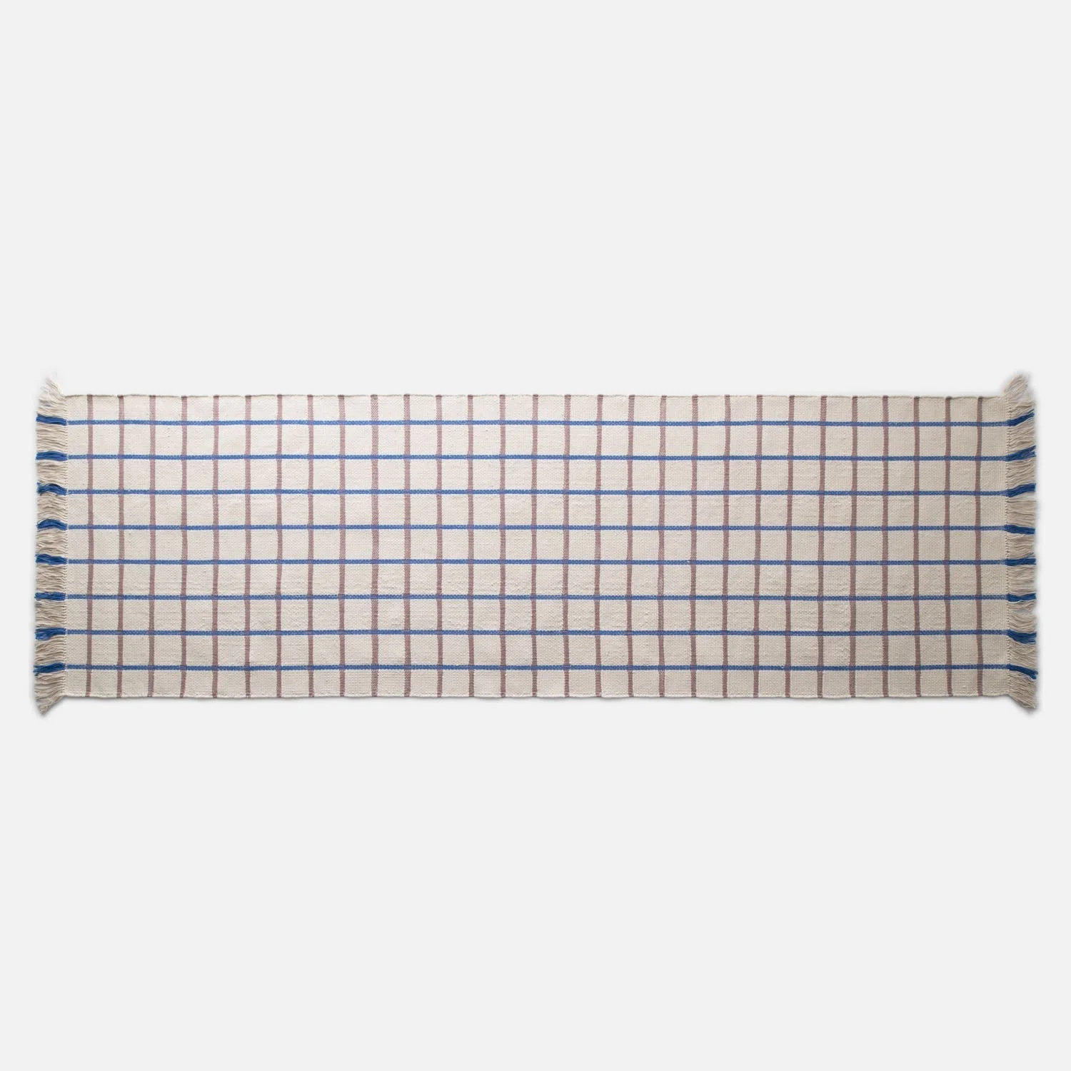 Image of Grid Cotton Rug