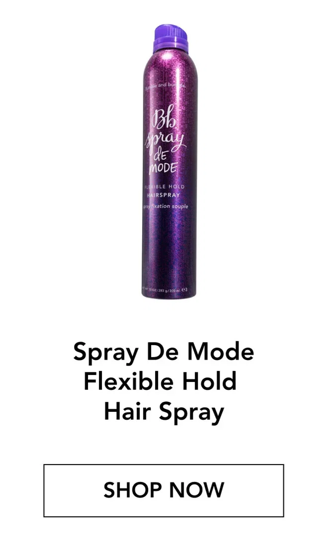 Spray De Mode Flexible Hold Hair Spray | SHOP NOW Spray De Mode Flexible Hold Hair Spray | SHOP NOW