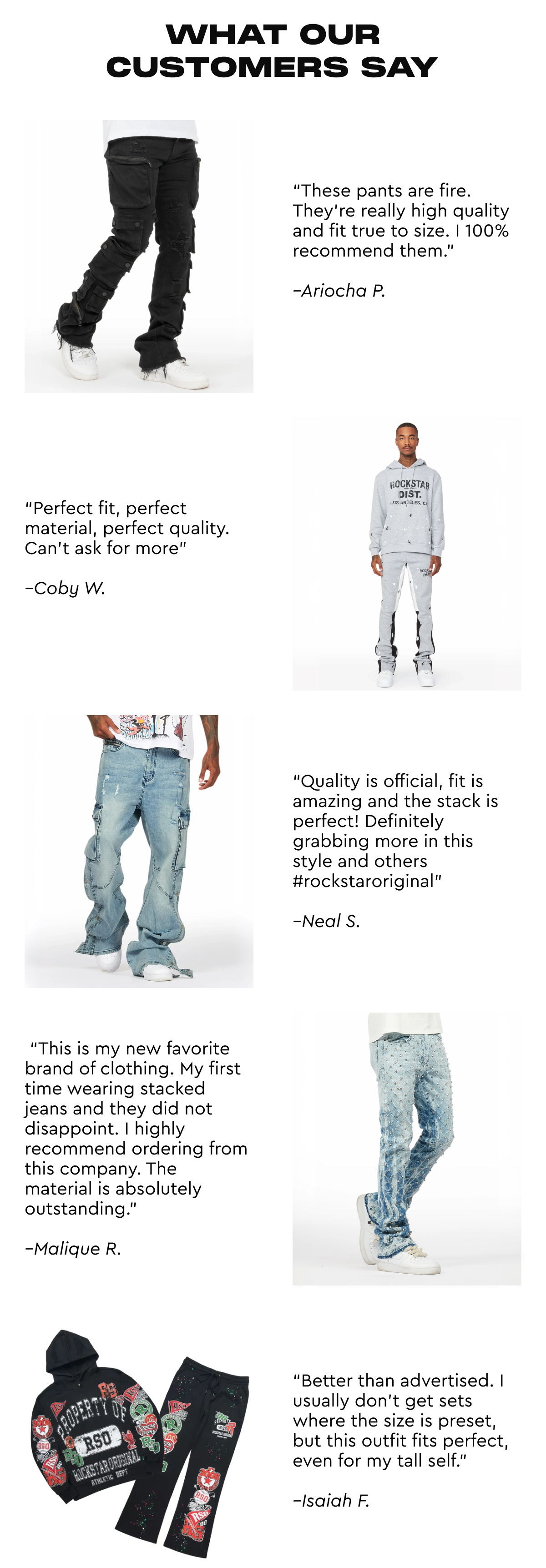 What Our Customers Say