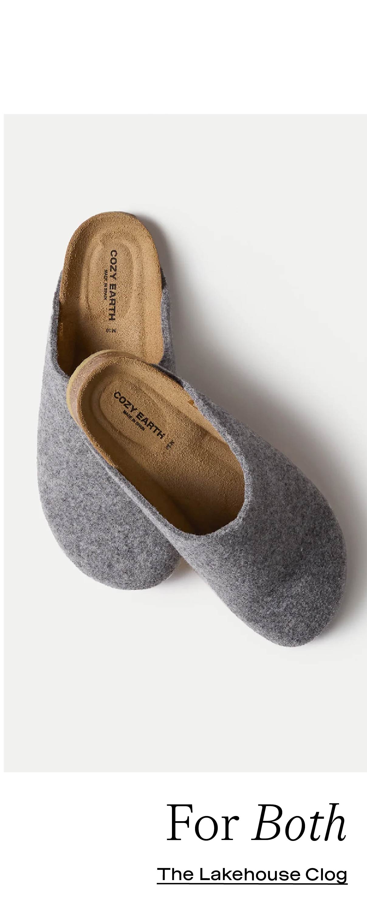 FOR BOTH - THE LAKEHOUSE CLOG