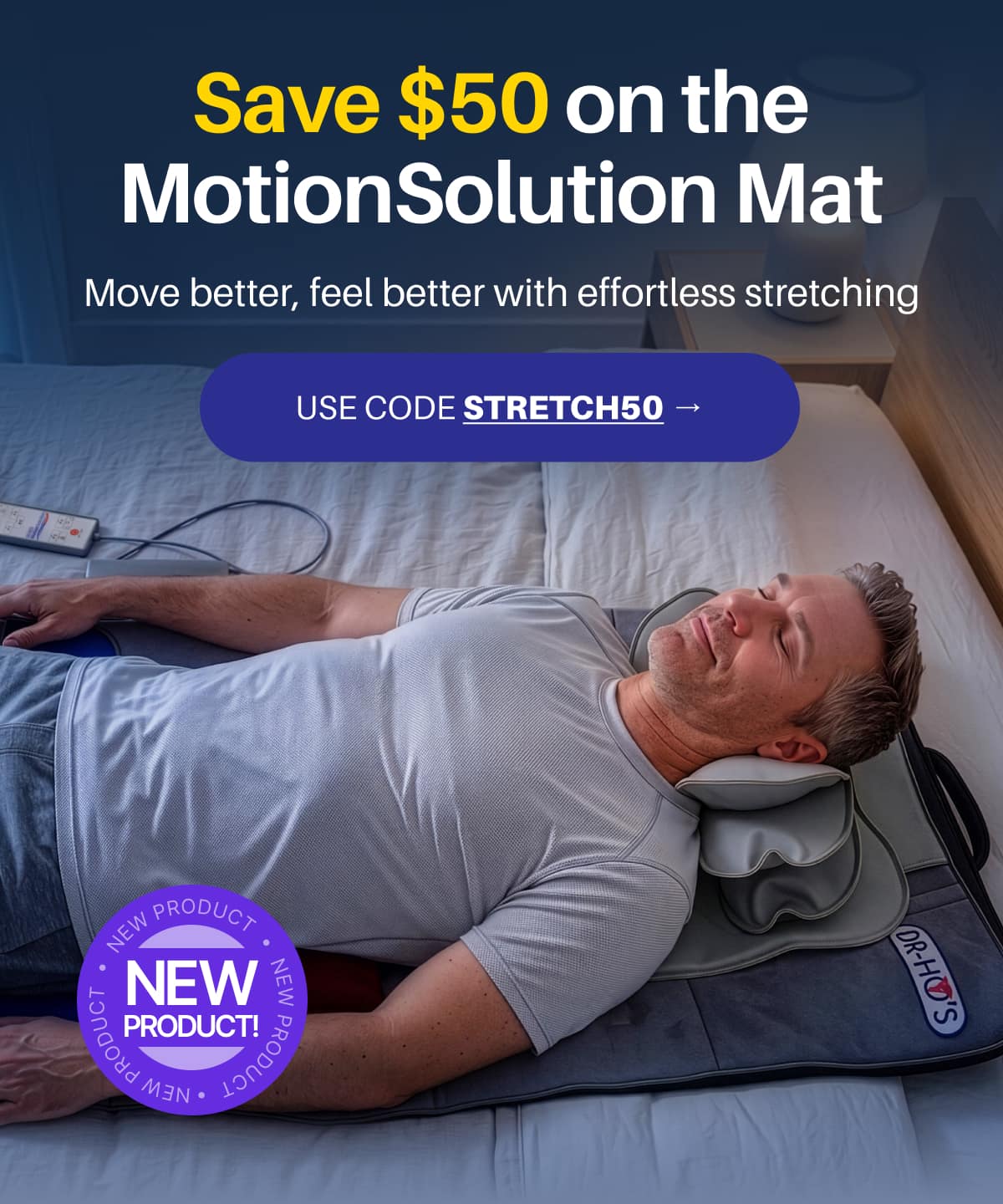 Save $50 on the MotionSolution Mat