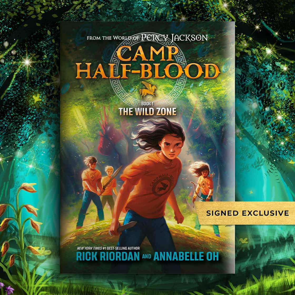 [SIGNED EXCLUSIVE] Camp Half-Blood: The Wild Zone by Rick Riordan & Annabelle Oh
