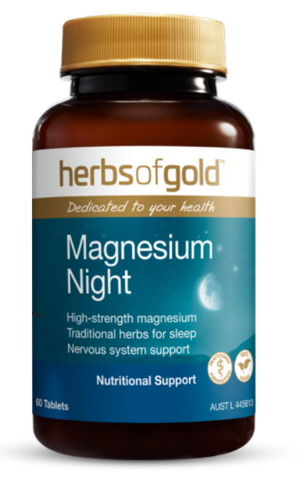 Herbs of Gold Magnesium Night Tablets
