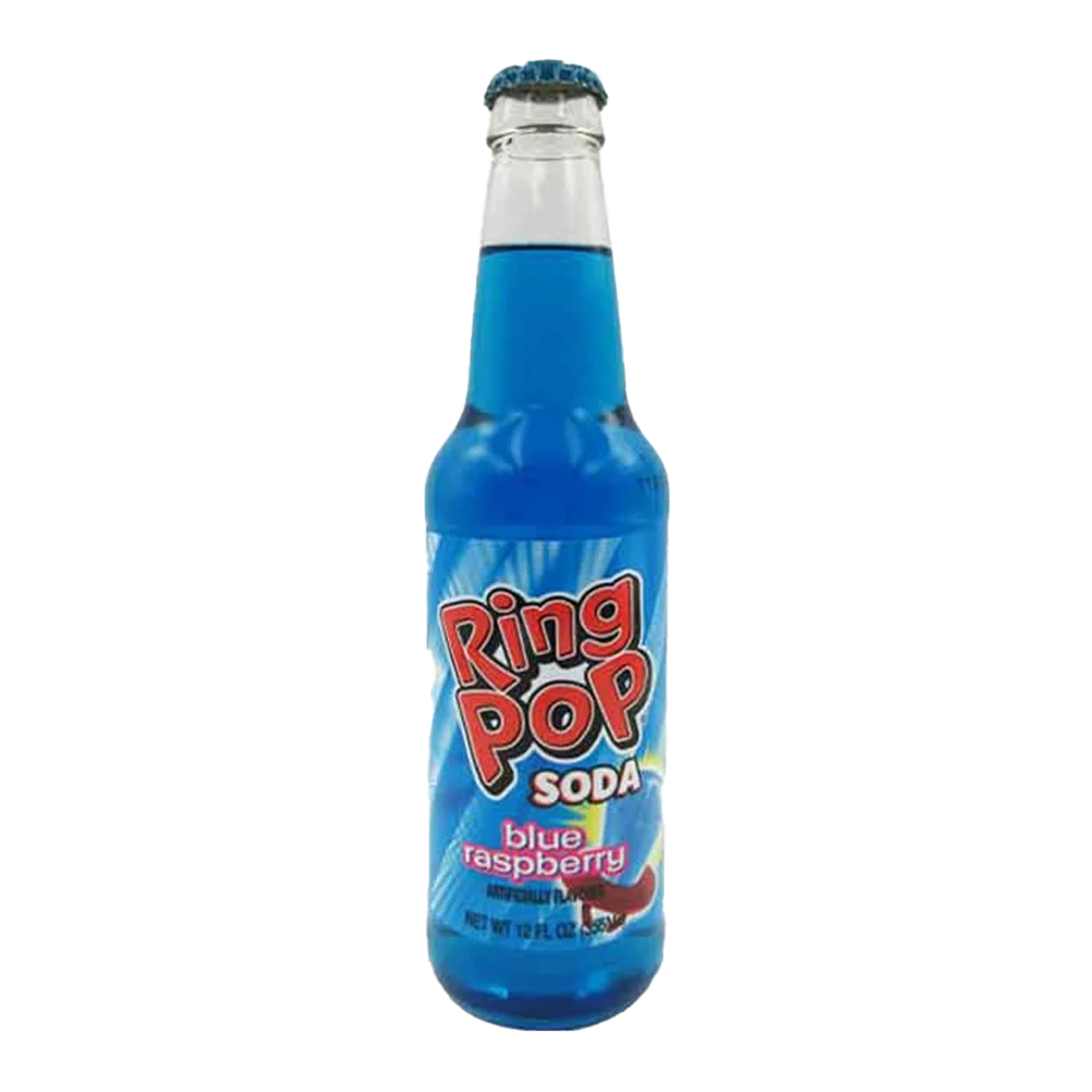 Image of Blue Raspberry Ring Pop Soda