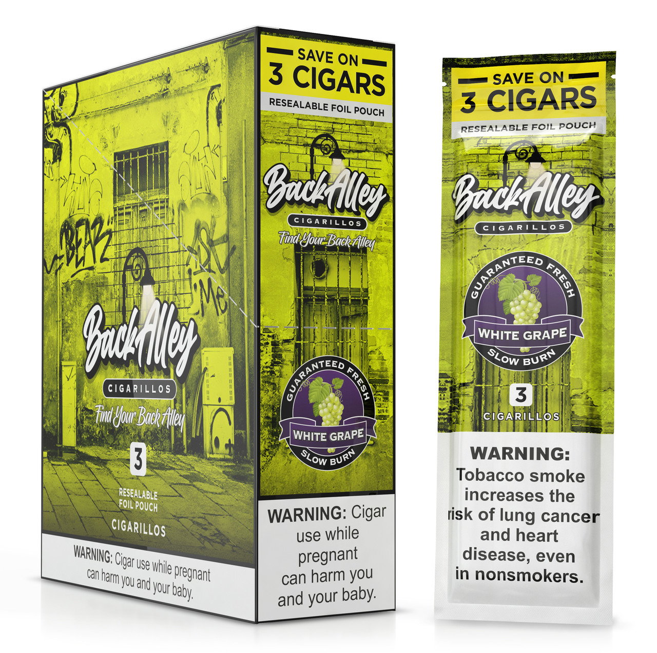 Back Alley Cigarillos White Grape