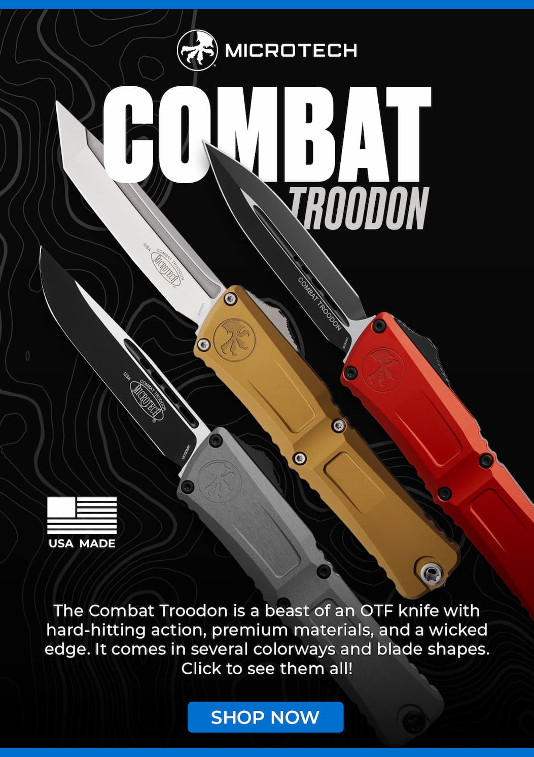 Microtech Combat Troodon