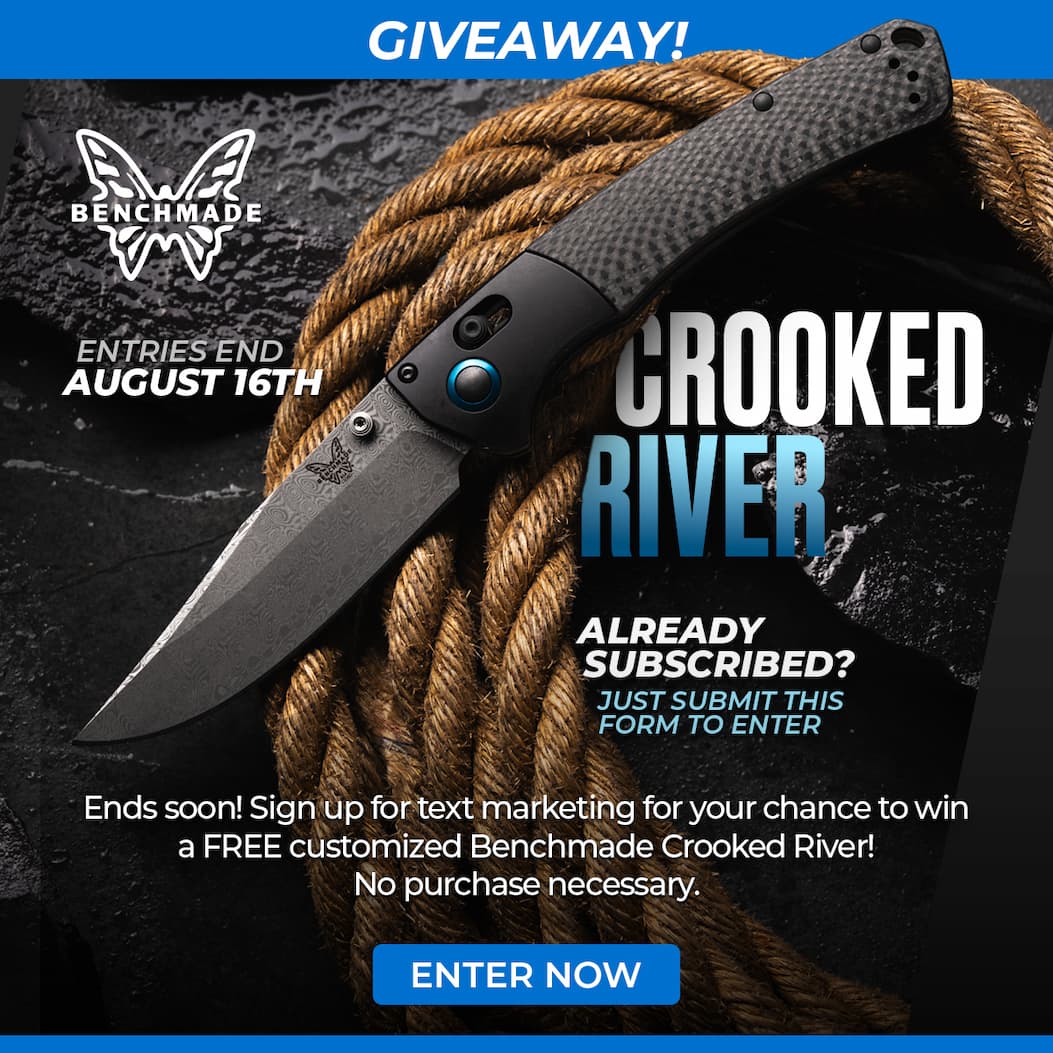 Benchmade Crooked River Giveaway!