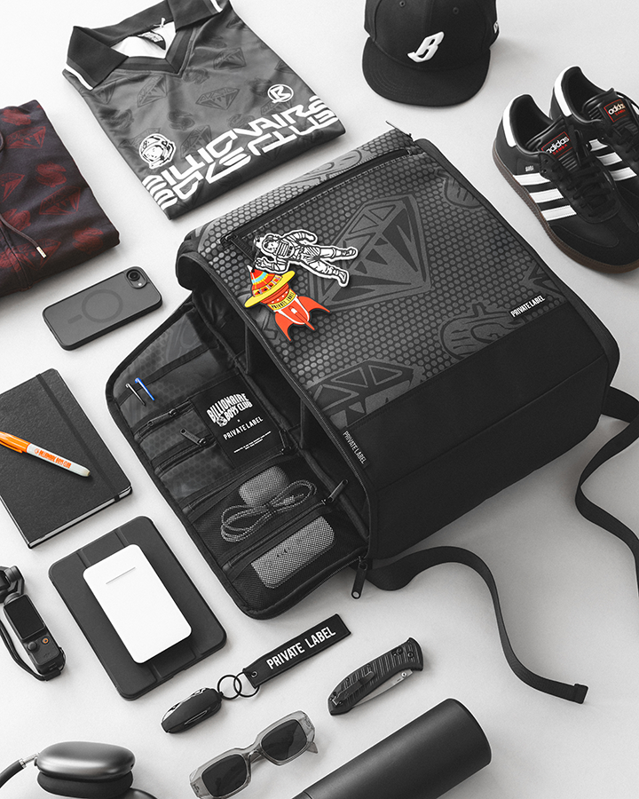 Billionaire Boys Club x Private Label Diamond & Dollars Backpack