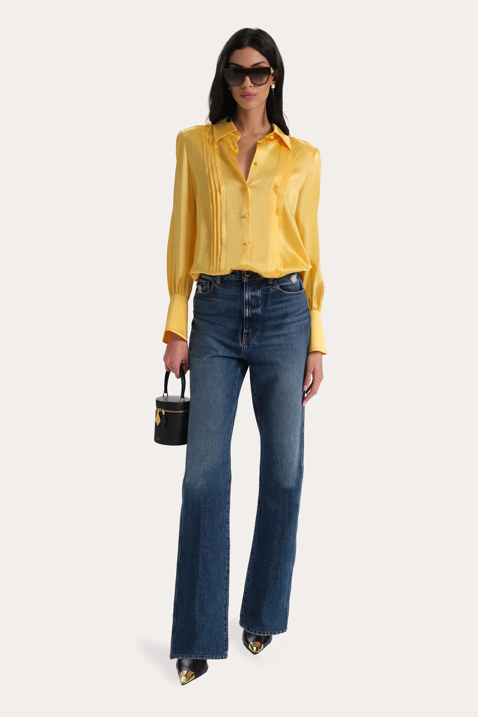Image of Chloe Charmeuse Blouse