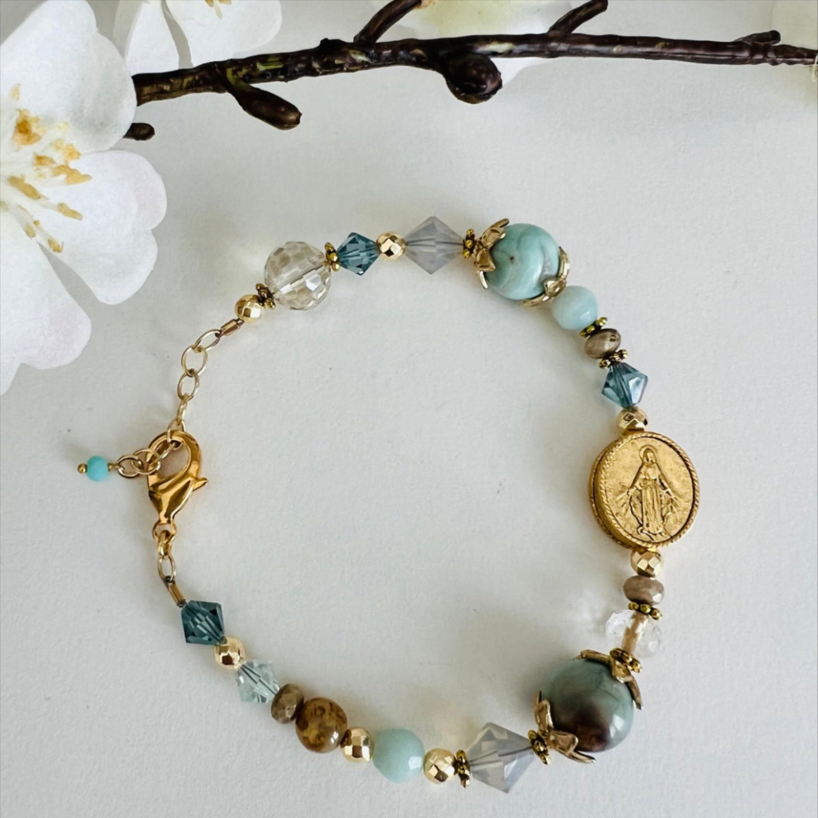 Crowned in Grace Marian Bracelet