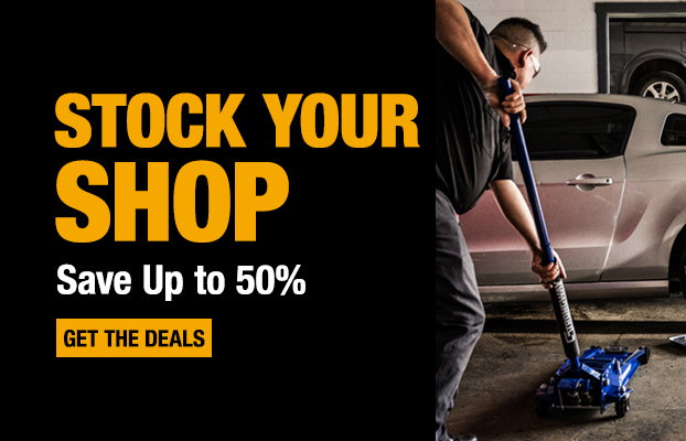 Stock Your Shop, save up to 50%