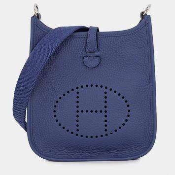 Evelyne Long Blue Tie Taurillo