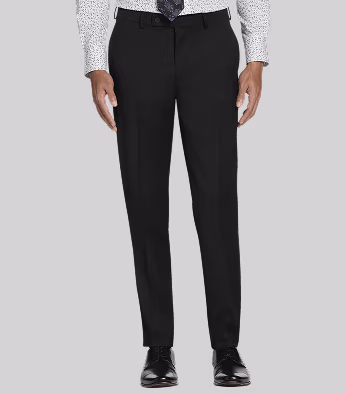 Awearness Kenneth Cole CHILLFLEX Modern Fit Premium Wool Blend Suit Pants