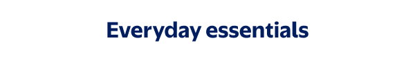 Everyday essentials