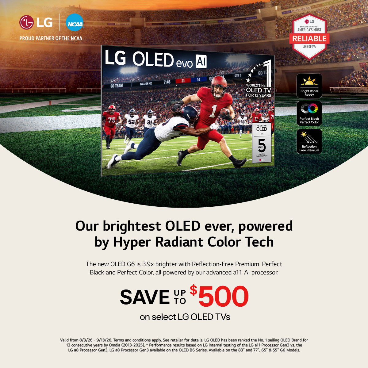 LG TV Savings