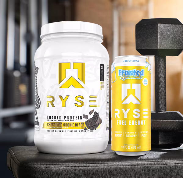 BOGO 50% OFF RYSE* items. Shop for these products