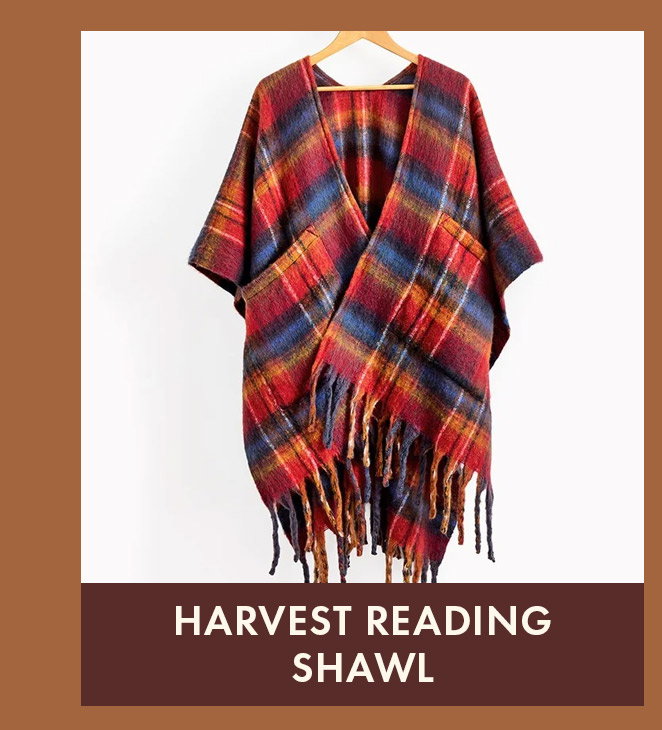 Harvest Reading Shawl