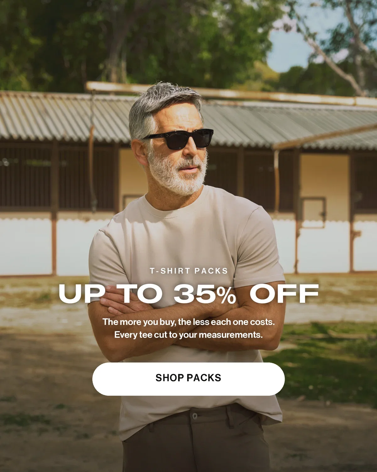 Up to 35% off T-Shirt Packs