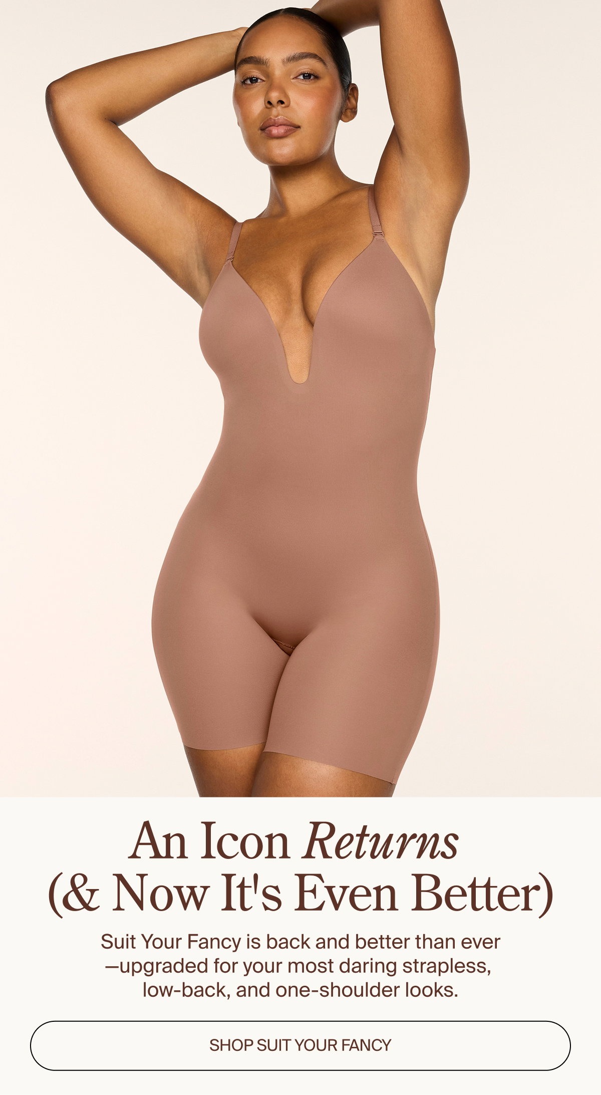 Dare to bare it with new Suit Your Fancy