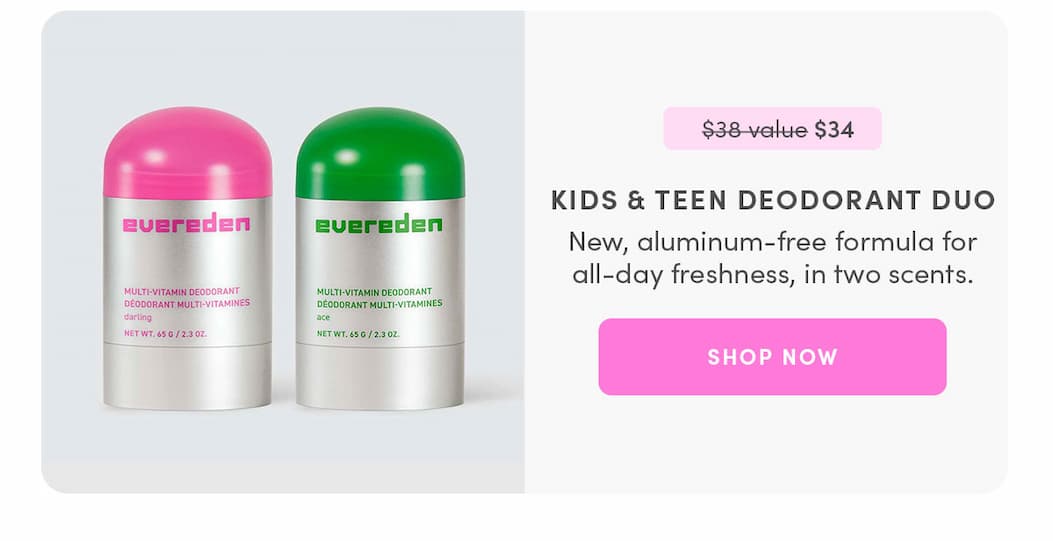 Kids & Teen Deodorant Duo