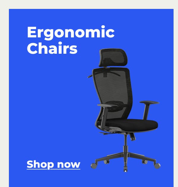 Ergonomic Chairs - Shop now 