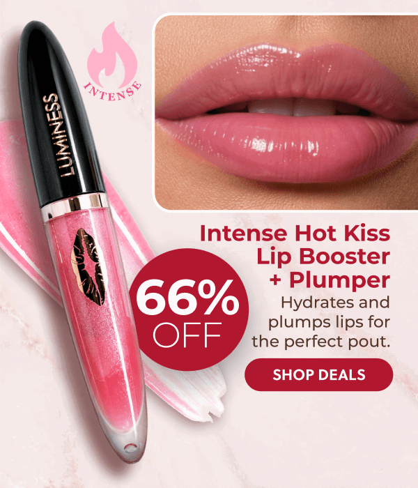 Intense Hot Lip Booster + Plumper: Plumps and hydrates lips for the perfect pout.