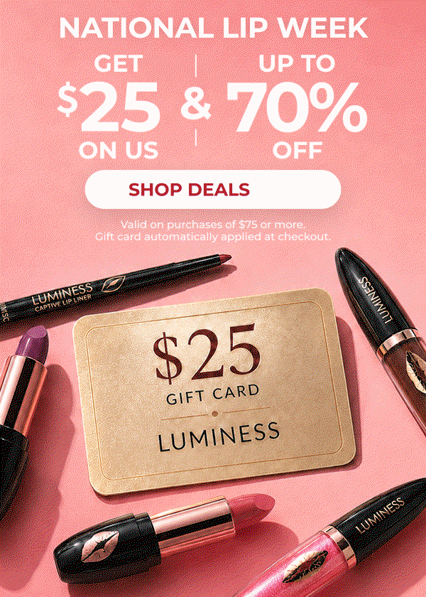 Get $25 on us + up to 70% OFF!