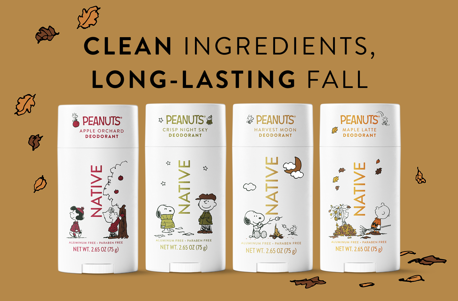 Clean ingredients, long lasting fall. 