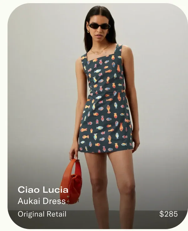 Ciao Lucia Aukai Dress Original Retail $285