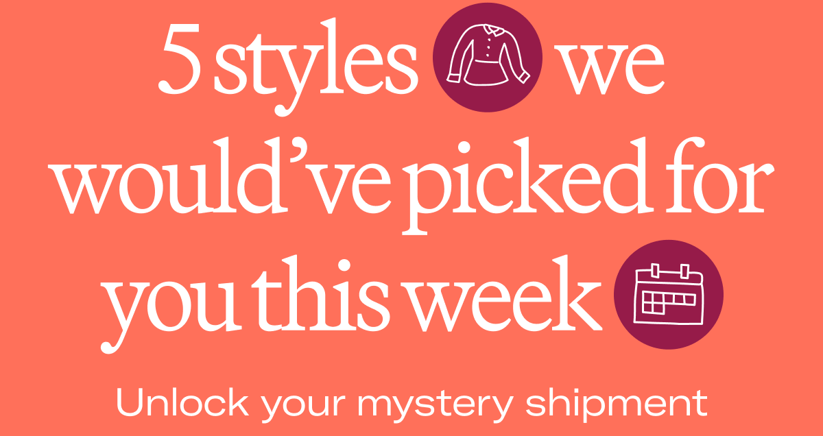5 styles we would've picked for you this week