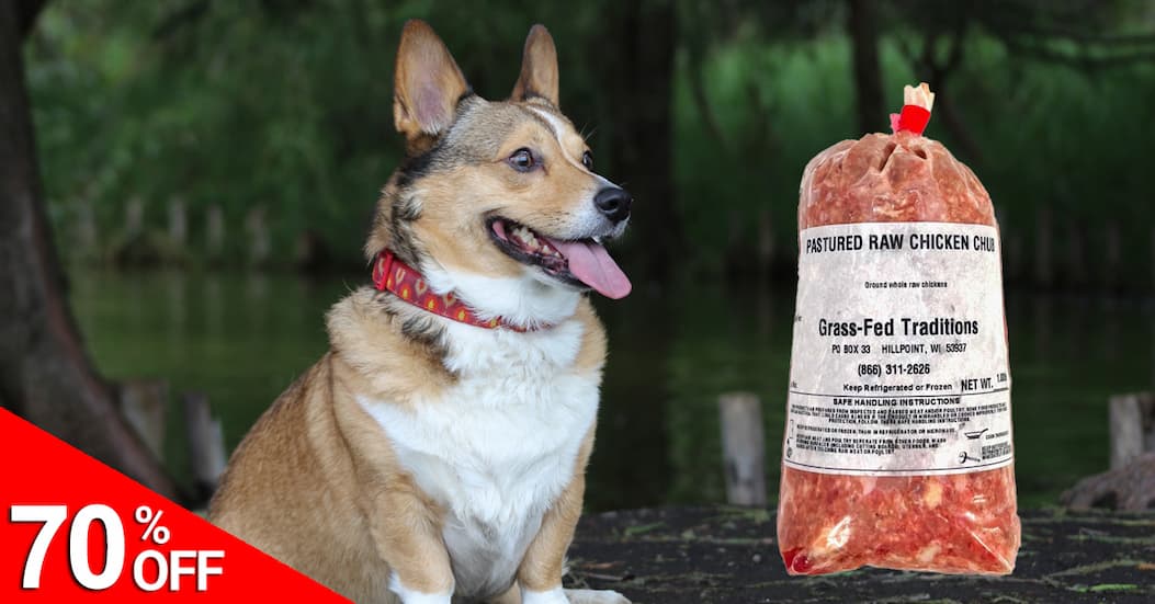 70% OFF Chicken Raw Pet Food