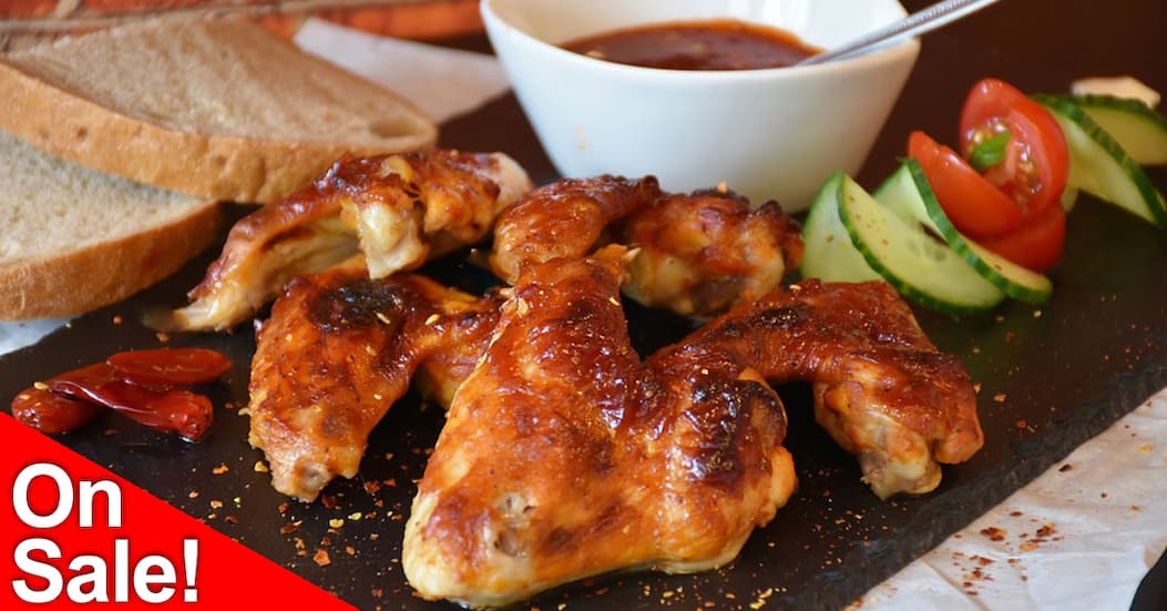 60% OFF and 70% OFF Pastured Chicken Wings