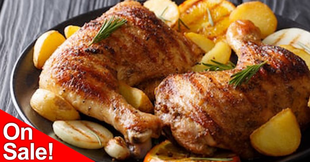 60% OFF and 70% OFF Chicken Leg Quarters
