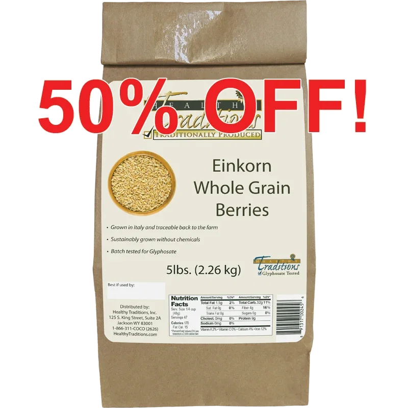 Image of Einkorn Ancient Grain Berries - 5 lb. bag