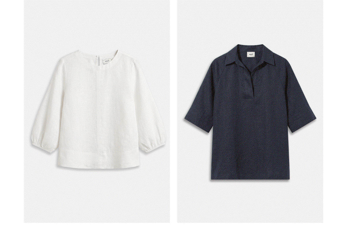 Woman New Arrivals. Seed Linen: Essential Styles. Explore classic shapes to update your look today. Shop Now.
