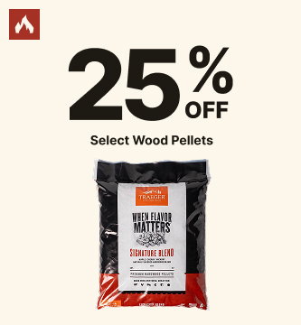 25% Off Select Wood Pellets