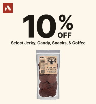 10% off Select Jerky, Candy, Snacks, & Coffee