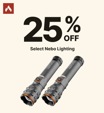 25% off Select Nebo Lighting
